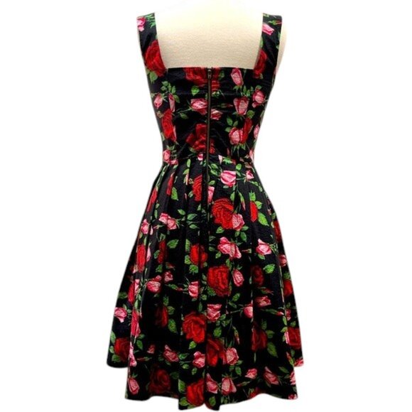 Betsey Johnson Roses Seersucker Dress NWT - Picture 10 of 12